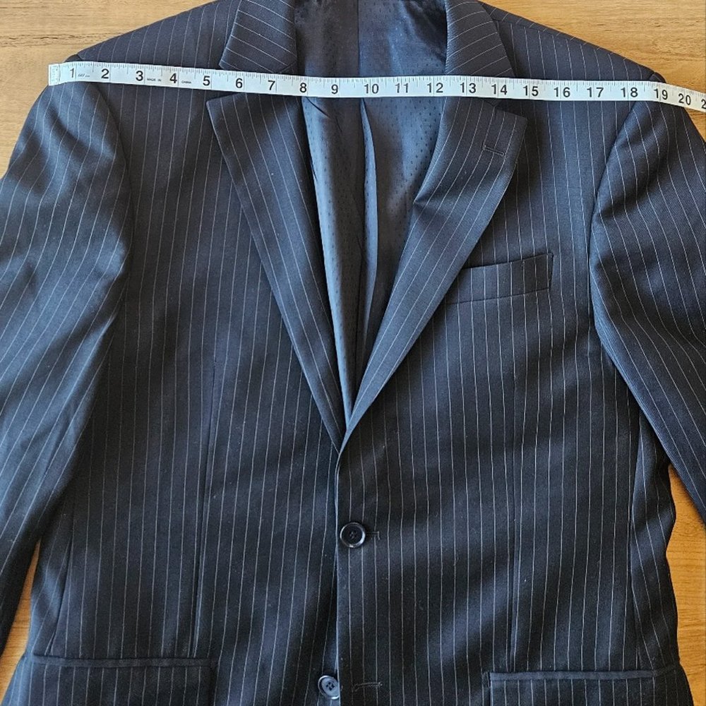 Mantoni Mens Blazer Sports Coat 2 button Casual Jacket Size 38R Wool Suit - Picture 11 of 14